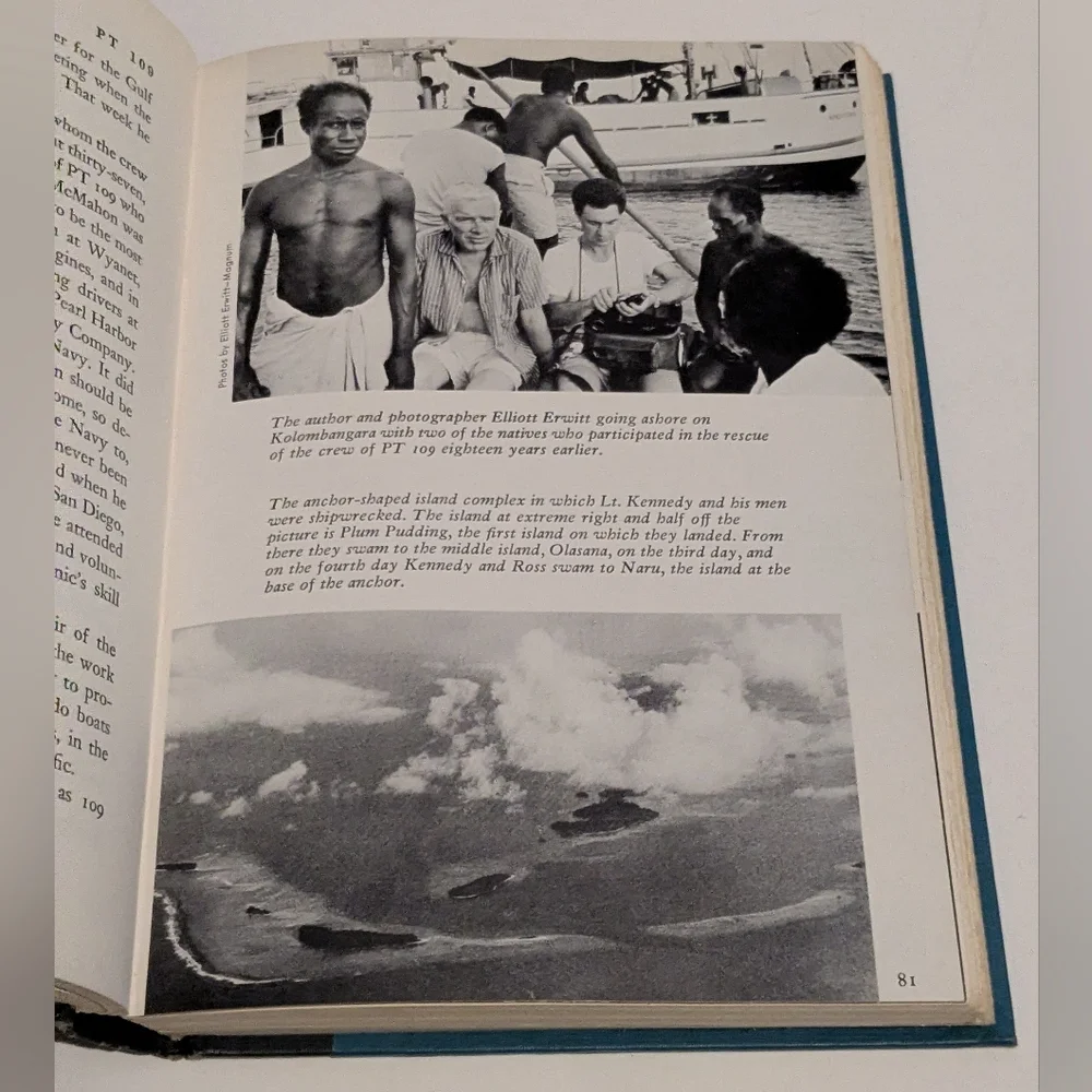 First Edition PT 109 - John F. Kennedy in World War II by Robert J. Donovan 1961 - Picture 9 of 9